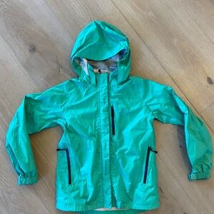 REI Kids Green Raincoat